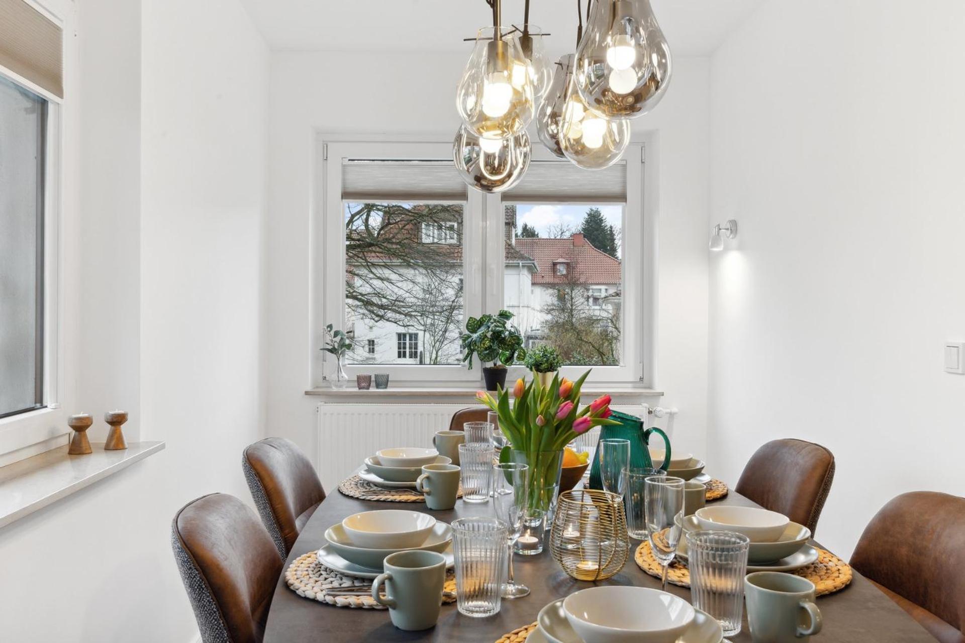 Wohnliebe, Zentral, Klinik, Gop Variete-Theater, Langzeitaufenthalt Apartment Bad Oeynhausen Bagian luar foto
